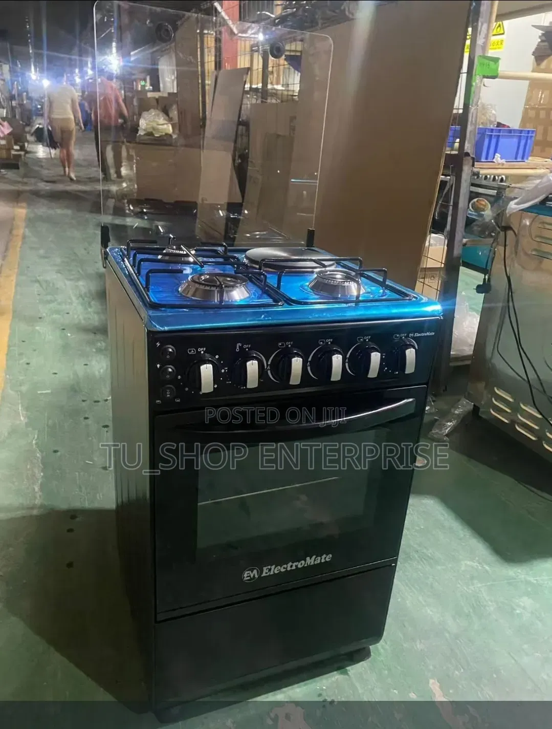 50×55 Electromate 3+1 Standing Cooker With Electric Oven Cooker at 