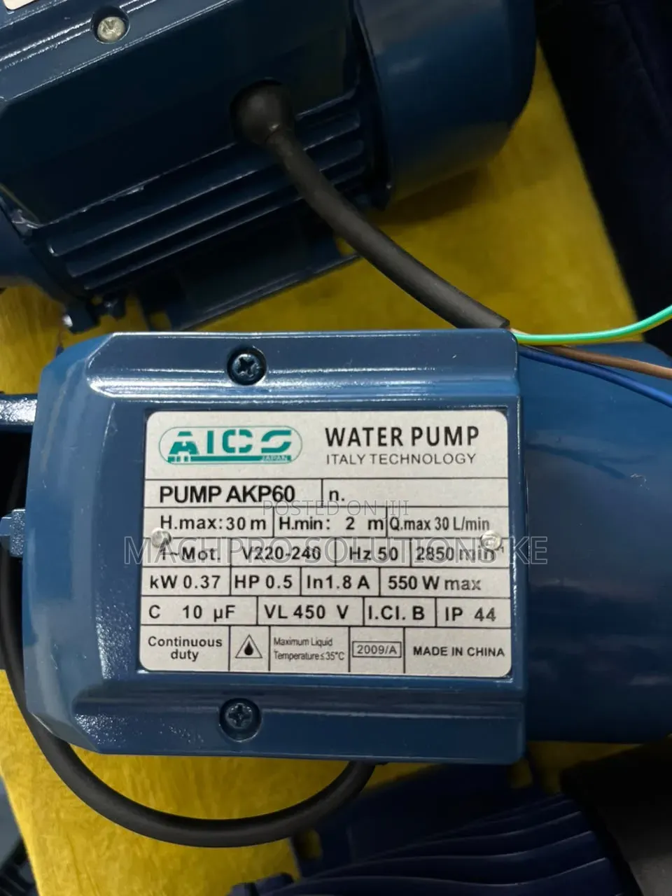 Aico Water Pump Akp80 1hp