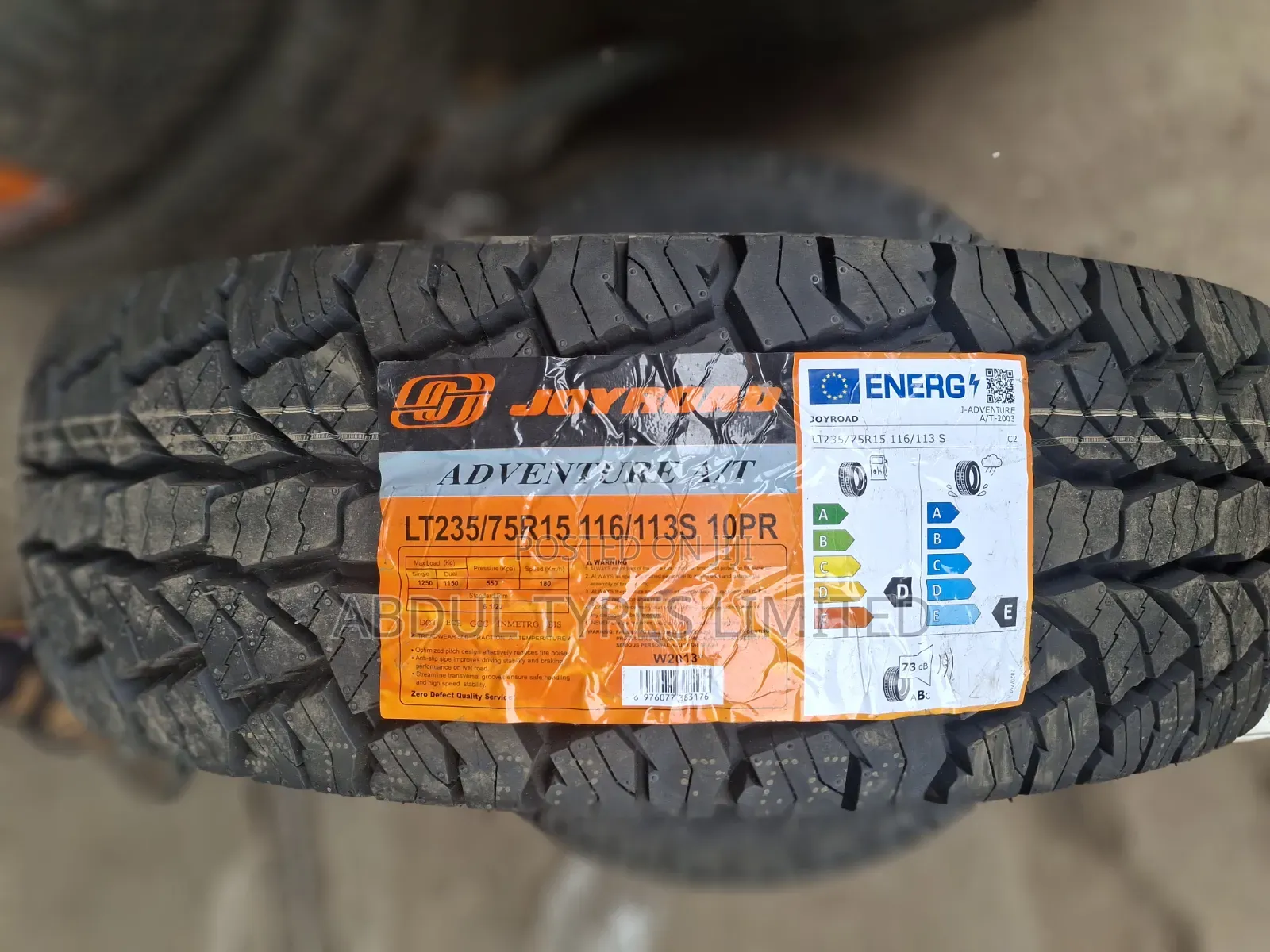 235/75r15 10pr Joyroad All-Terrain Tire