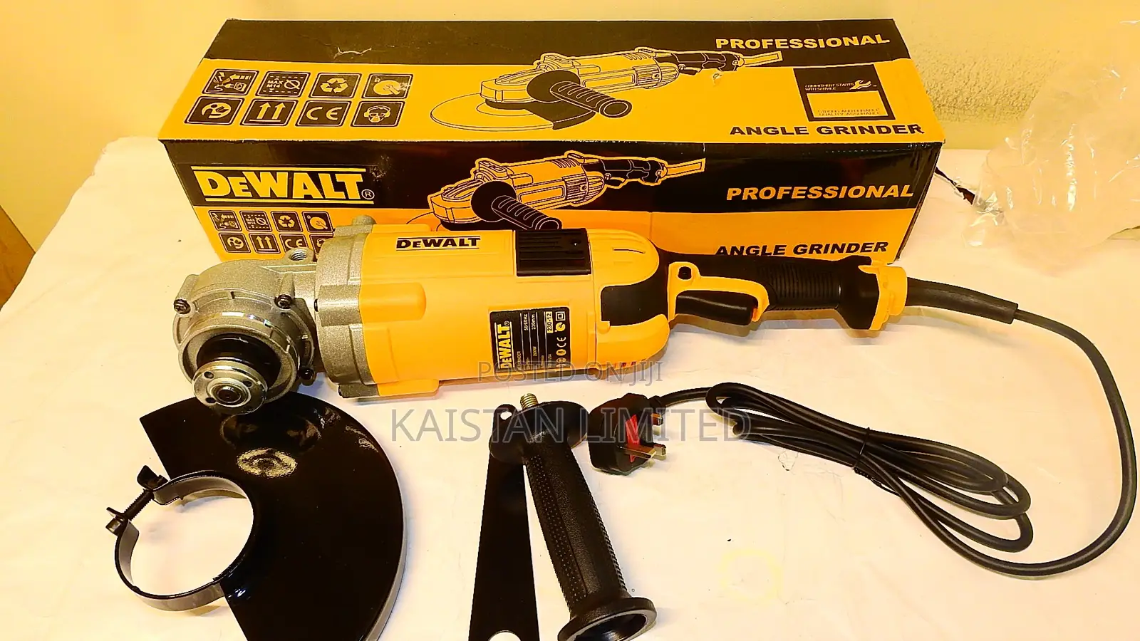 DeWALT 9-Inch Angle Grinder.