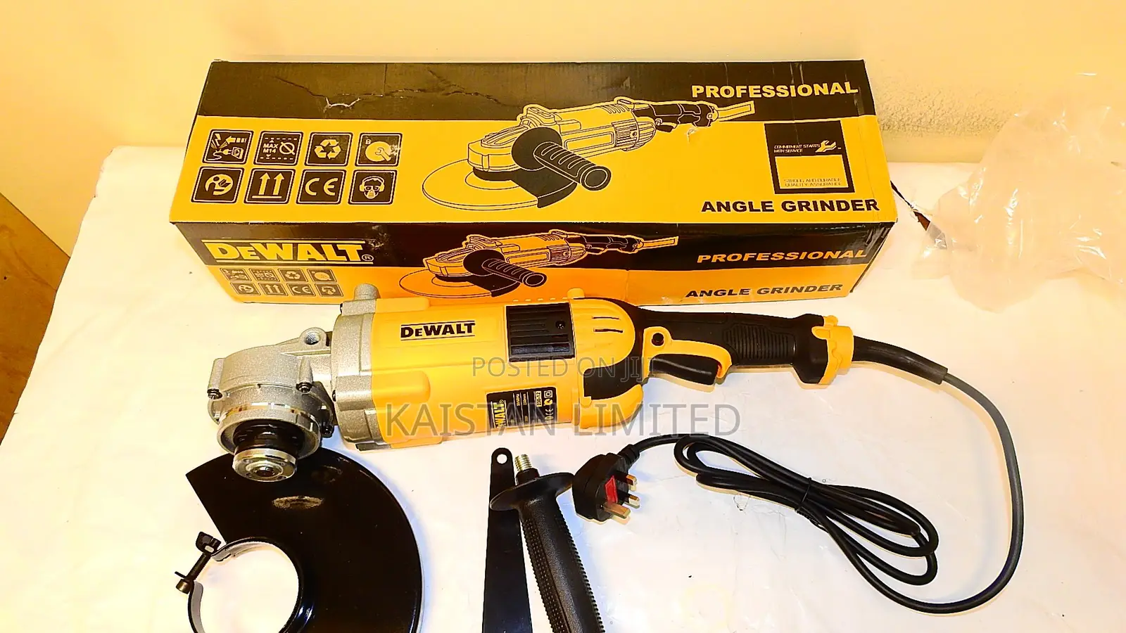DeWALT 9” Angle Grinder. Dewalt Grinding Machine