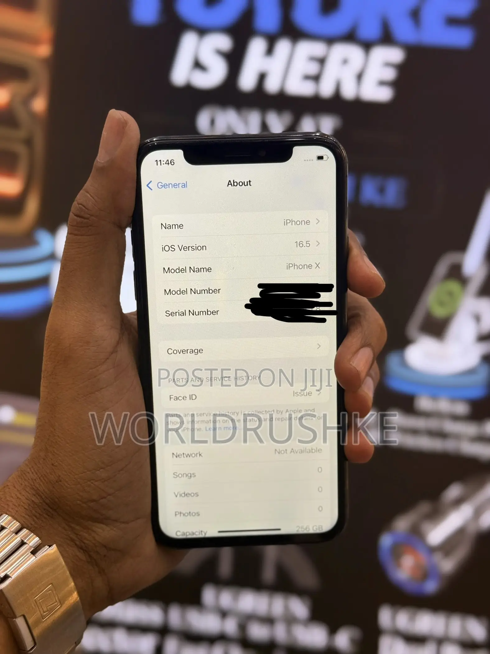 Apple iPhone X 256 GB Blue