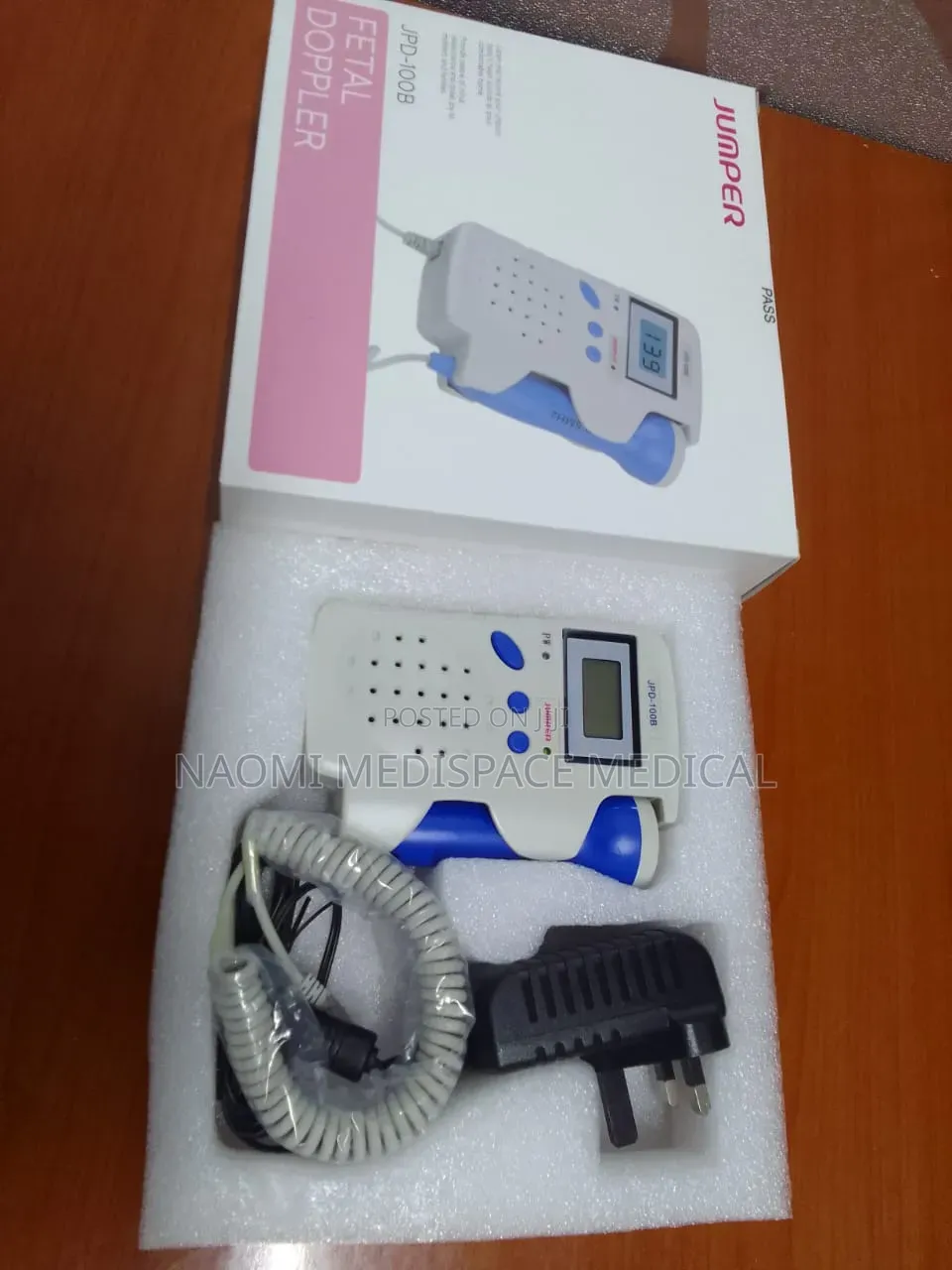 Portable and Lightweight Jumper Fetal Doppler