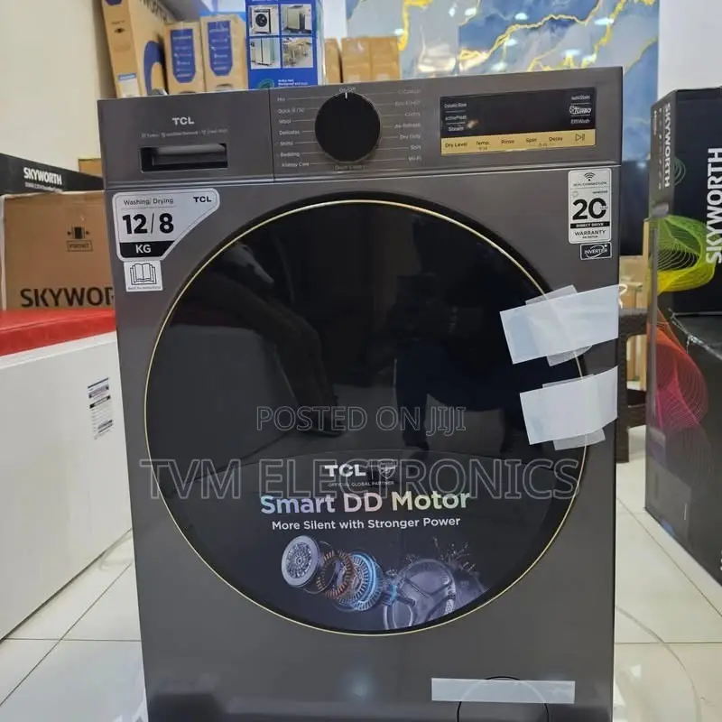 TCL C312WDG 12kg/8kg Washer & Dryer Washing Machine