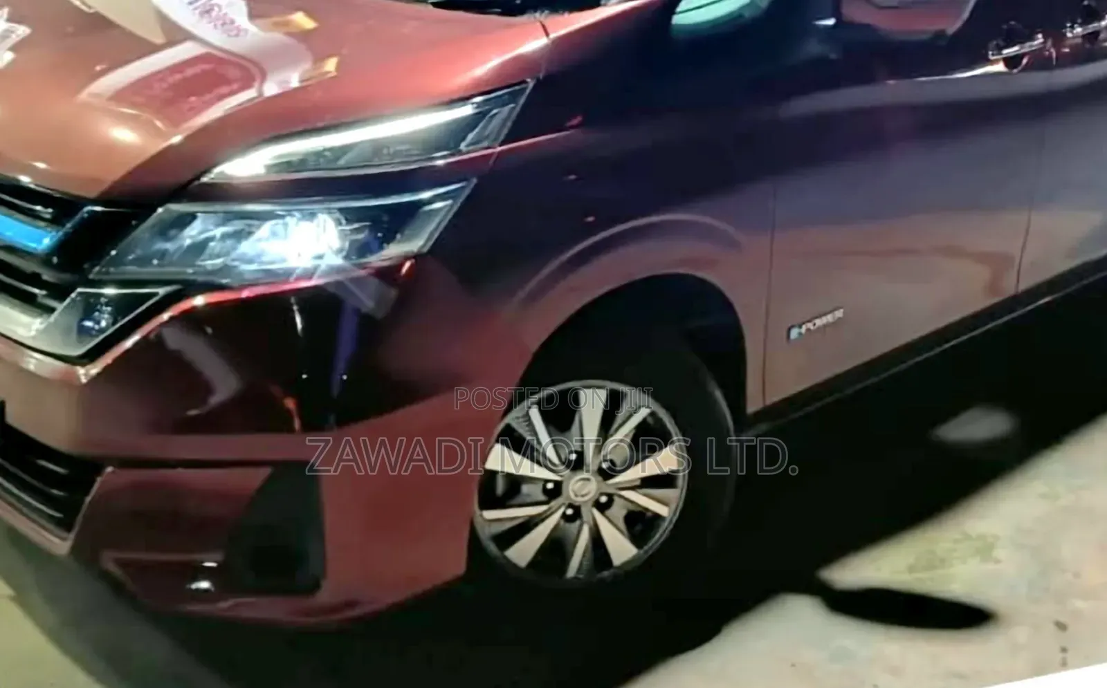 Nissan Serena 2019 Burgundy