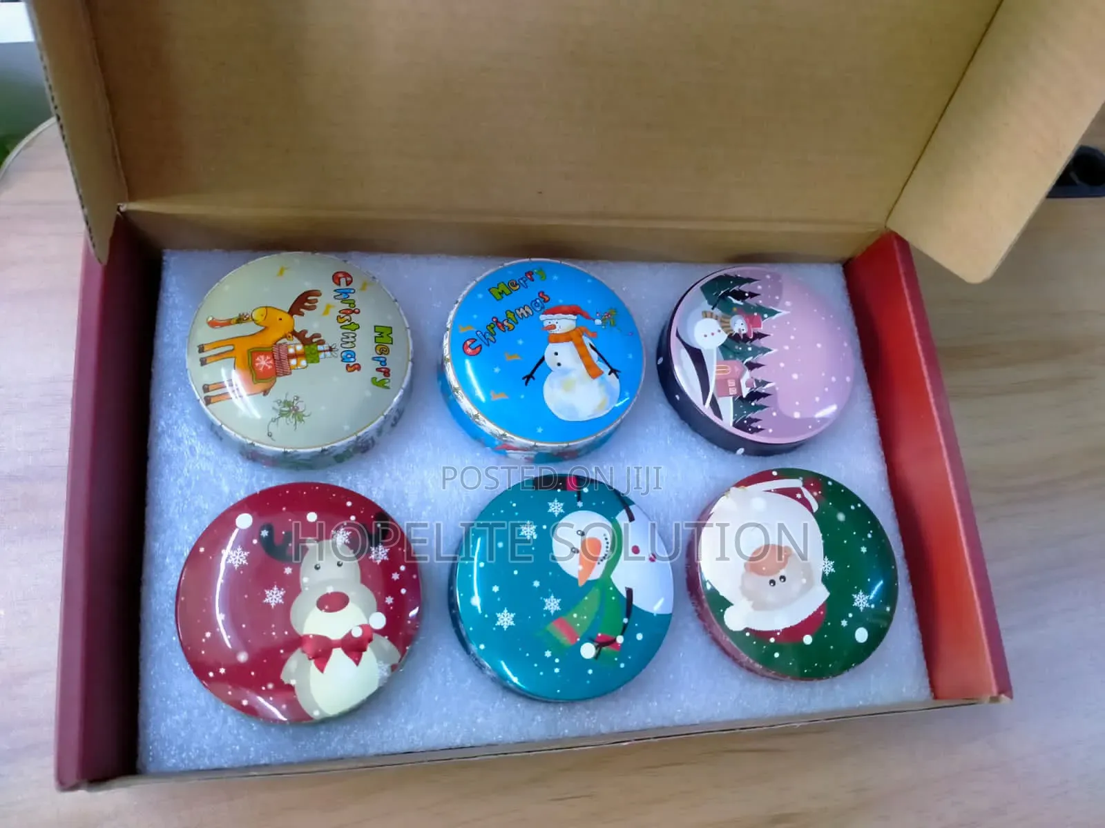 Xmas Themed Scented Candles
