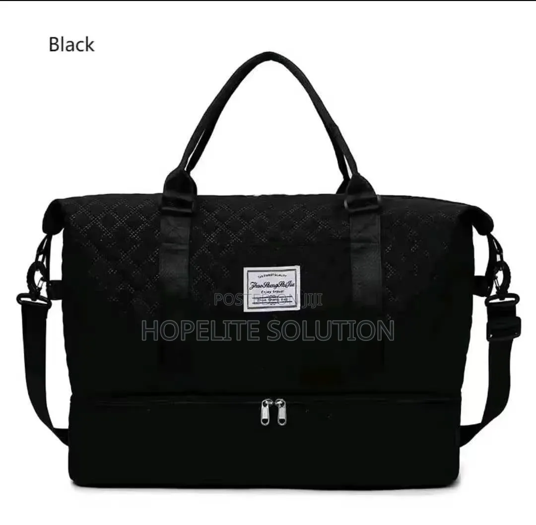2in1 Compartment Duffle Bags Available With Shoe Bottom Compartment