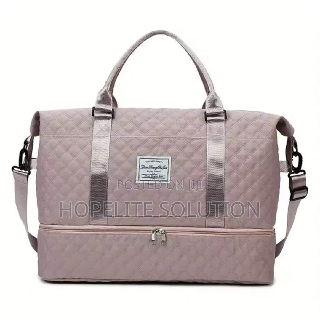 2in1 Compartment Duffle Bags Available With Shoe Bottom Compartment