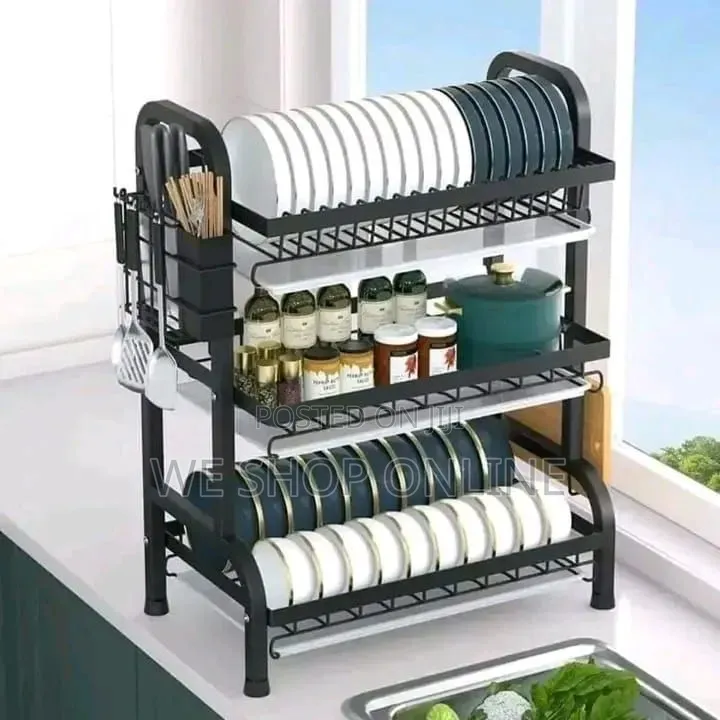 2 /3 Tier High Quality Carbon Steel Dish Rack