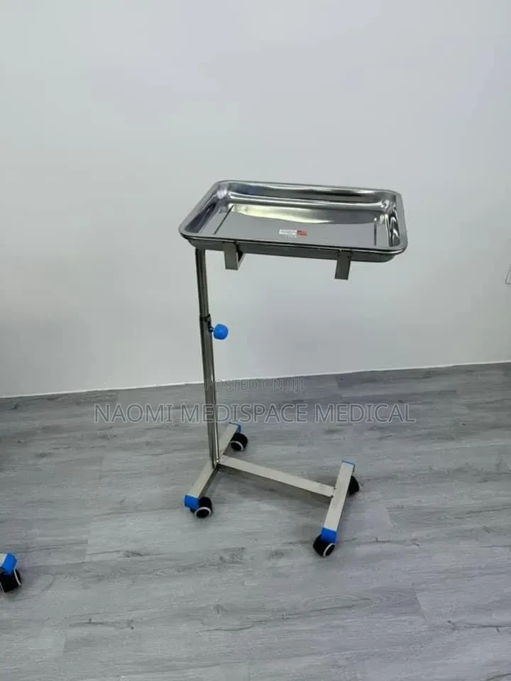 Height Adjustable, Durable Mayo Trolley