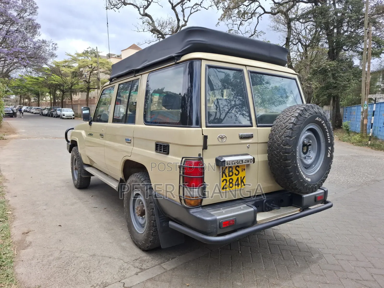 Toyota Land Cruiser 2012 Beige