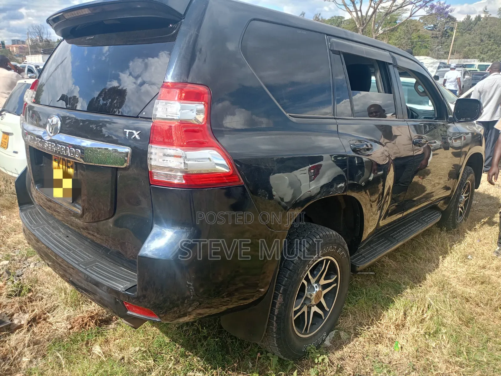 Toyota Land Cruiser Prado 2013 Matt Black