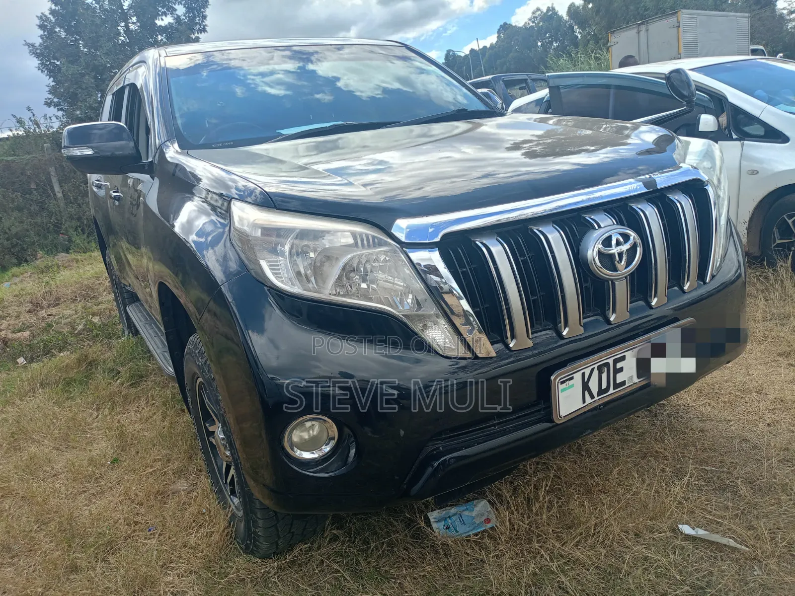 Toyota Land Cruiser Prado 2013 Matt Black