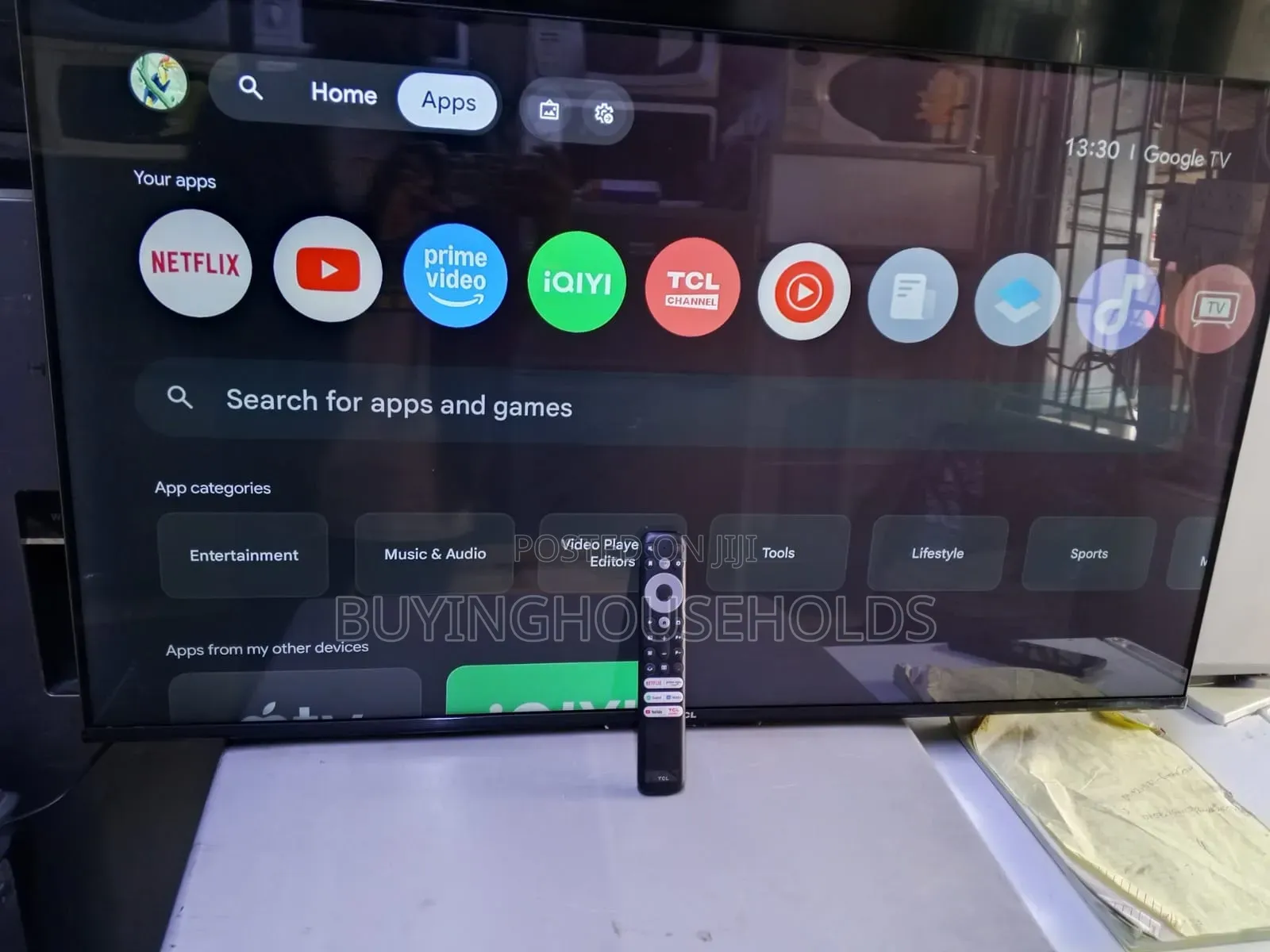TCL 43" QLED Google TV Model:43S5K