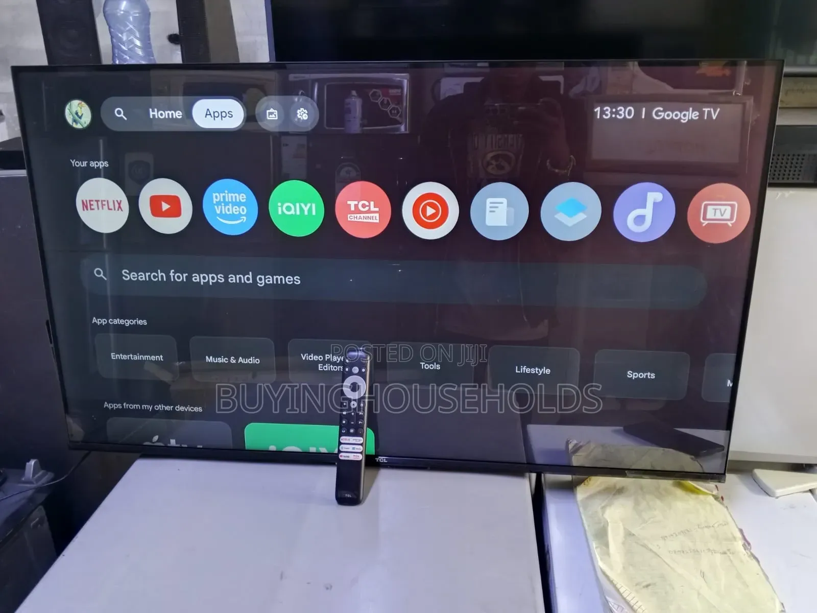 TCL 43" QLED Google TV Model:43S5K