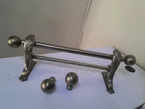 Quality Meets Elegance Powder Coated Window Curtain Rods