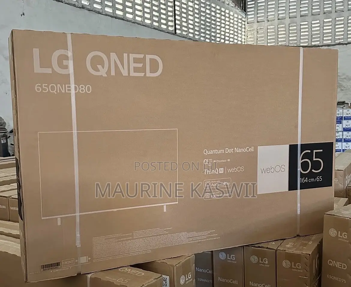 LG 65” Qned80a Smart HDRTV