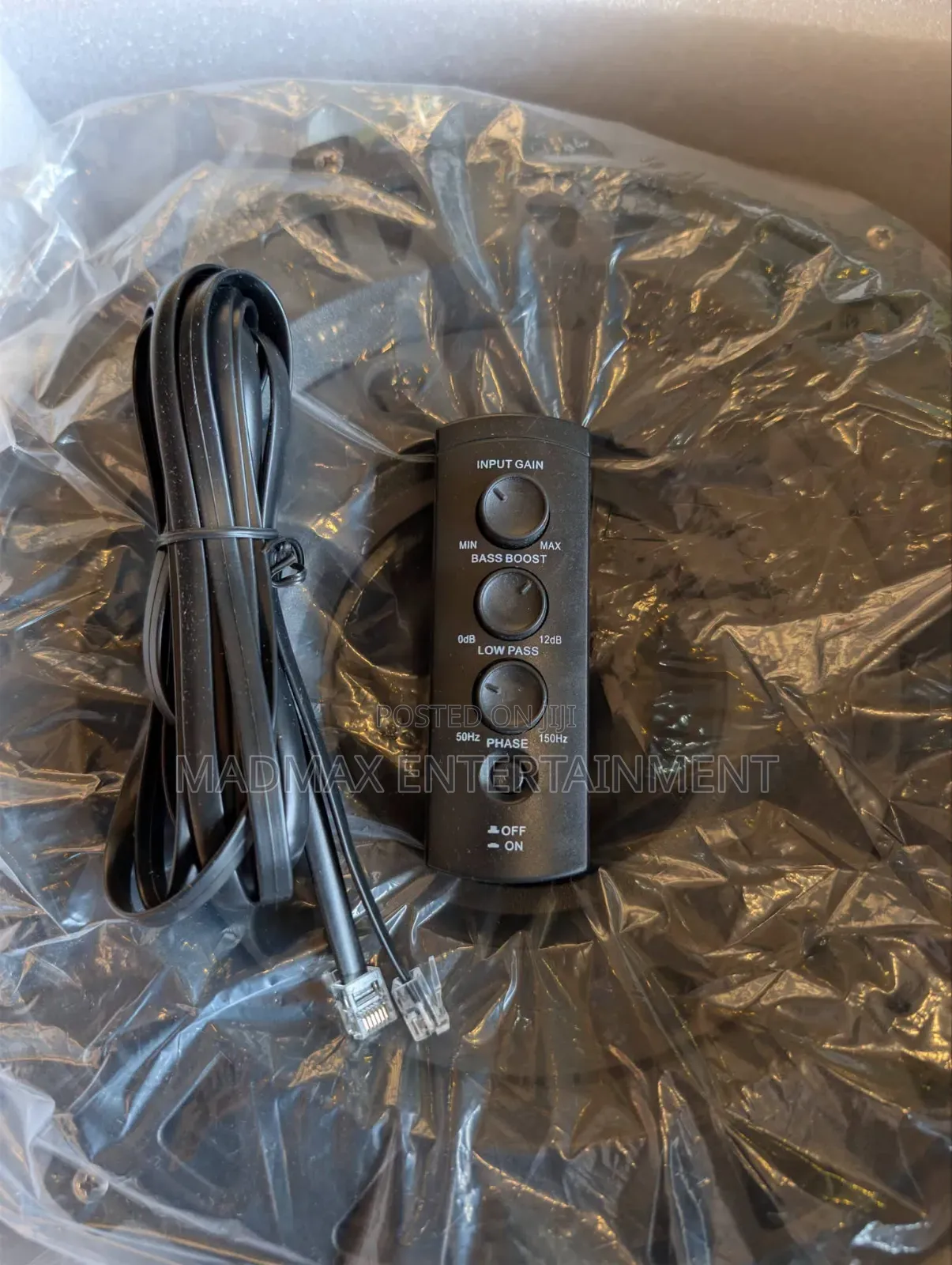 TanBx Spare Wheel Subwoofer Powered