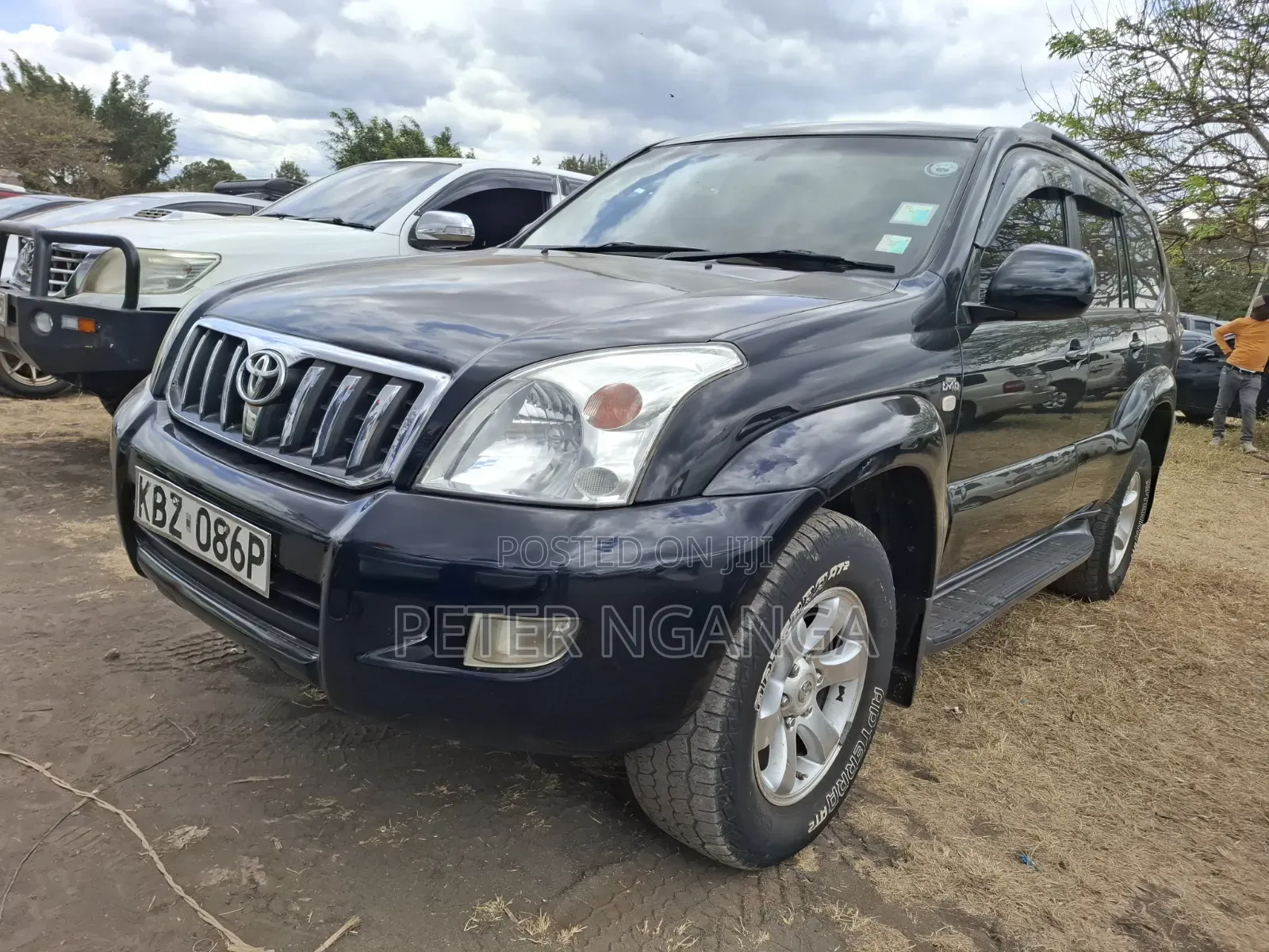 Toyota Land Cruiser Prado 3.0 D-4D 5dr 2007 Black