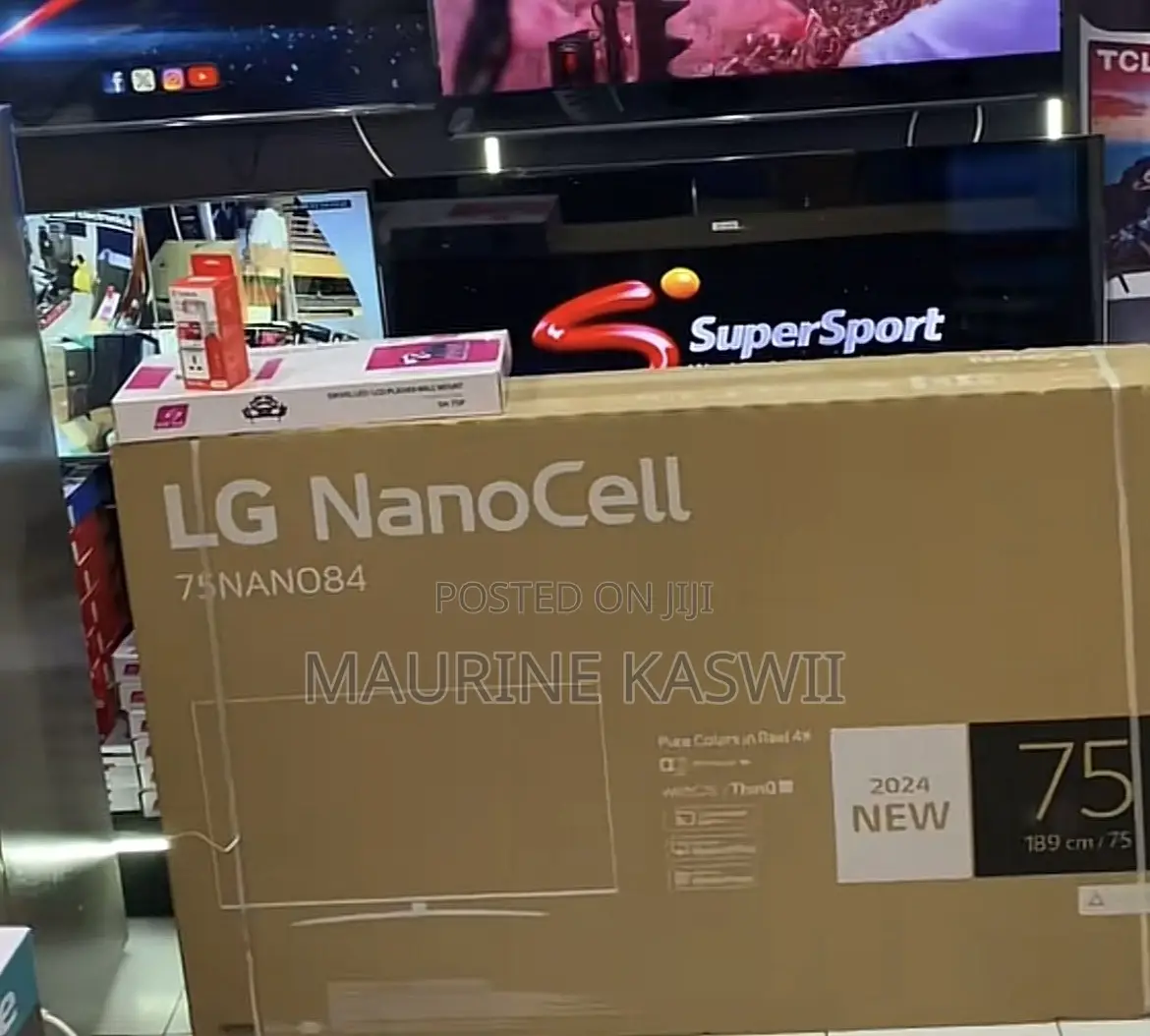 LG 75” Nano84 HDR 4k TV