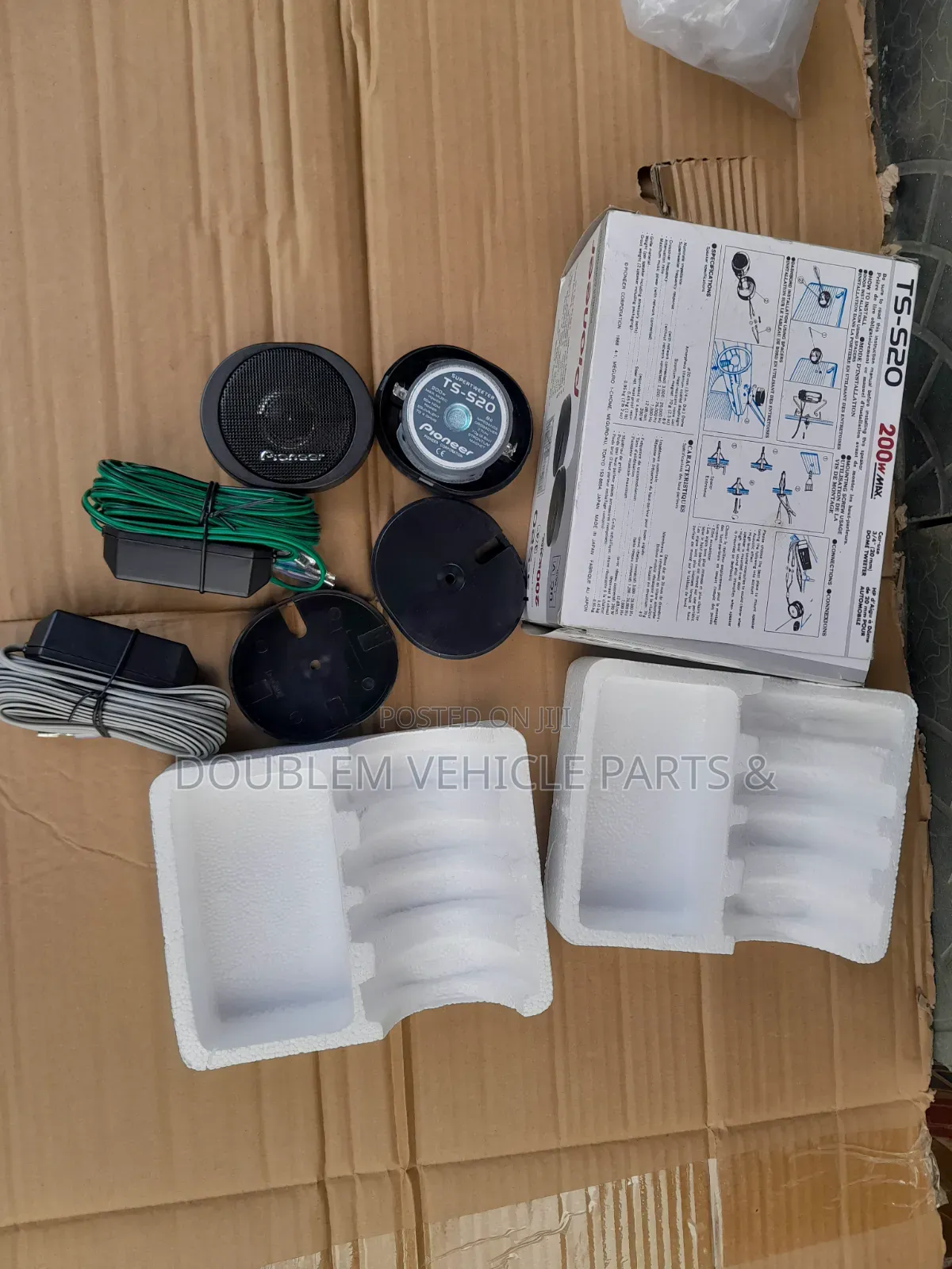 Car Audio High Power Pioneer Dome Tweeters TS-S20 200W Max Music 20mm