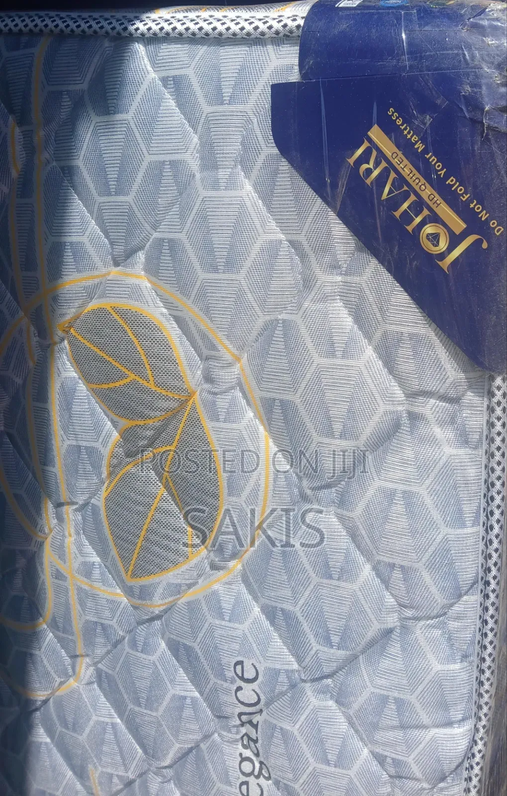 Johari 5 X 6 X 8 Fibre High Density Quilted Mattresses. Free Delivery