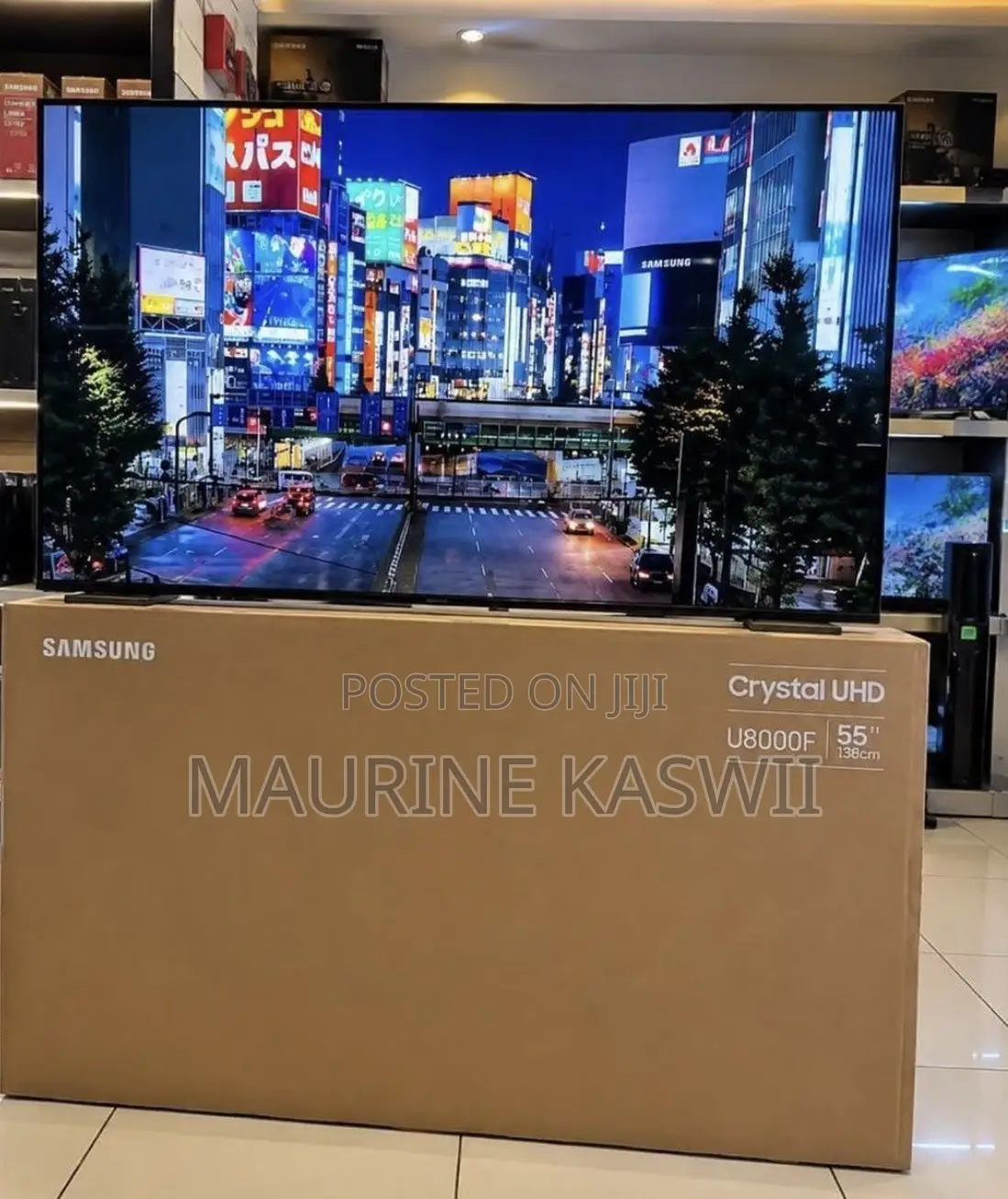 Samsung 65” U8000f Smart Uhd TV Frameless