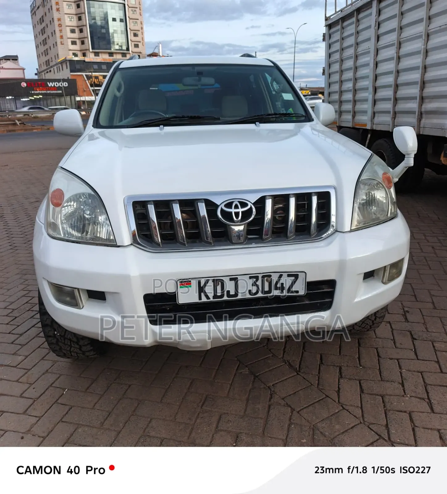 Toyota Land Cruiser Prado 2.7 i 16V 2008 Off white