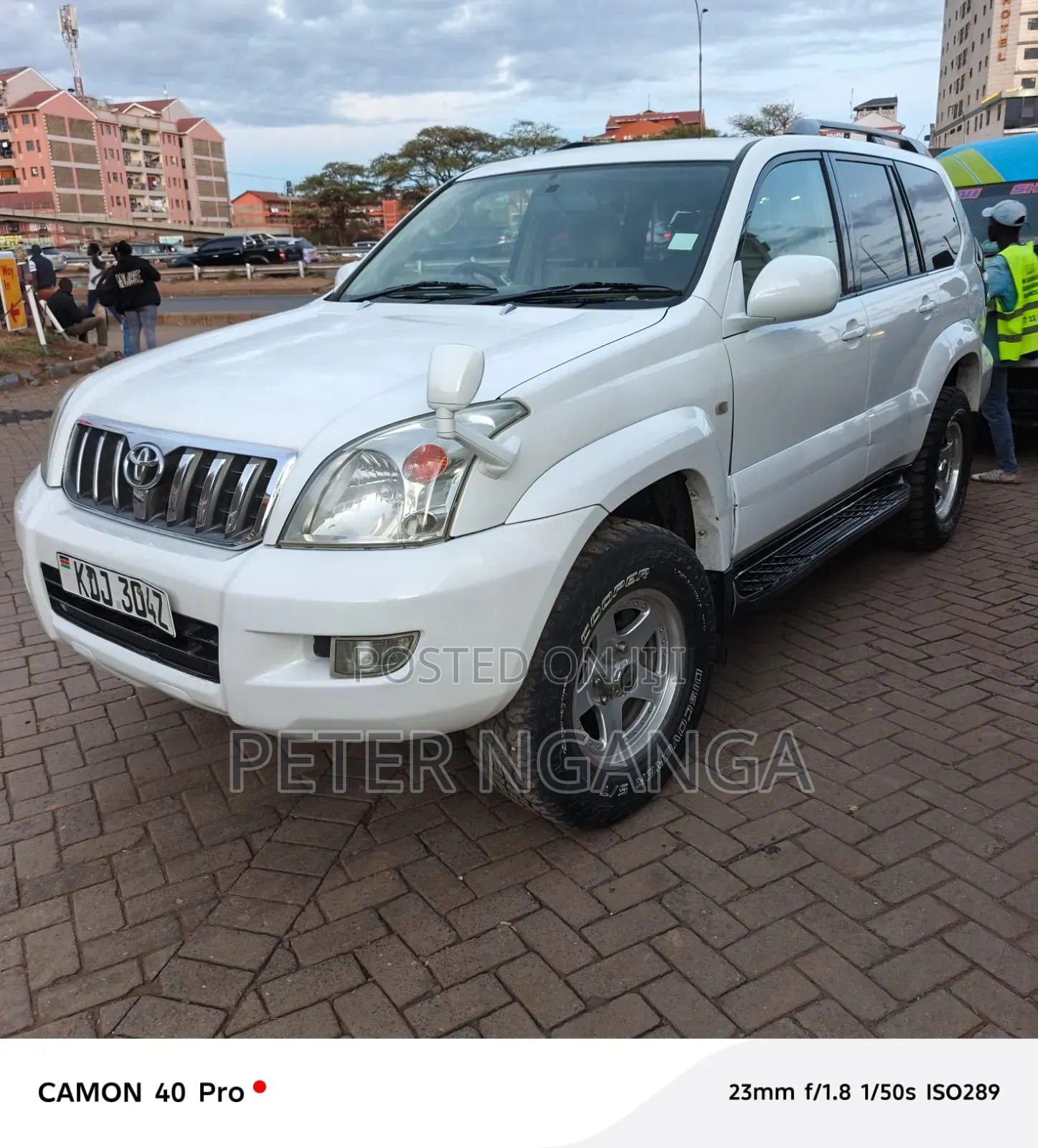 Toyota Land Cruiser Prado 2.7 i 16V 2008 Off white