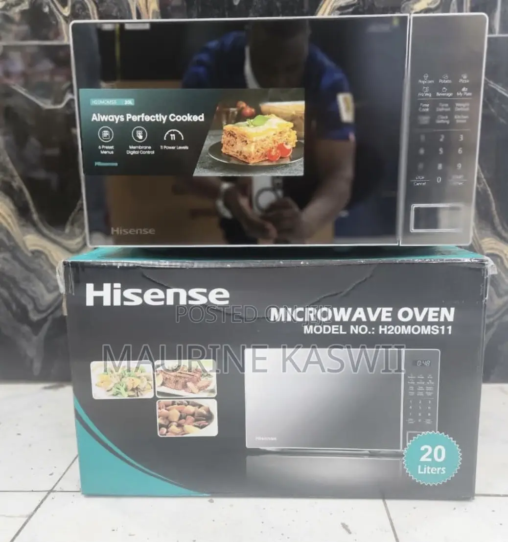 Hisense Silver Microwave 20l Smart