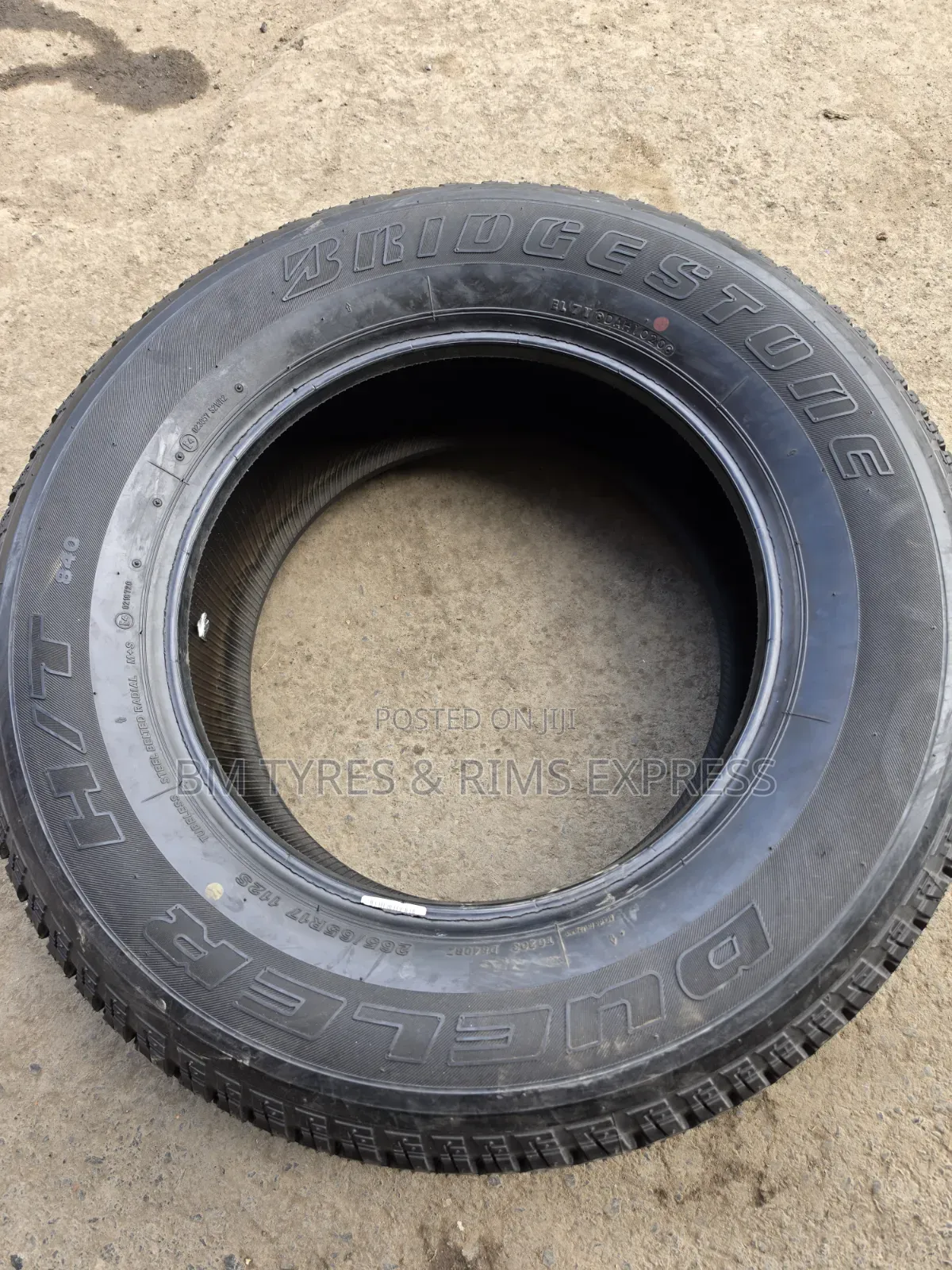 265 /65 R17 Bridgestone Tires (Highway Terrain) Japan.