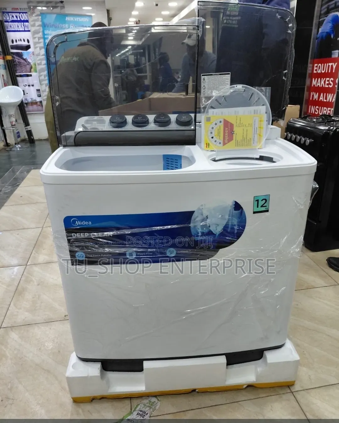 Midea 10kg Twin Tub Washing Machine
