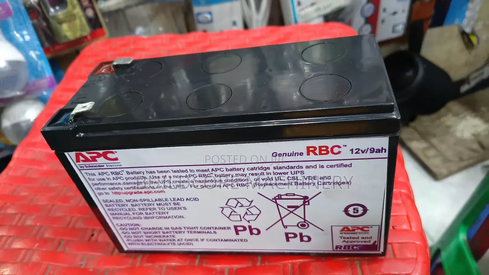 APC 12v 9aH UPS Backup Battery