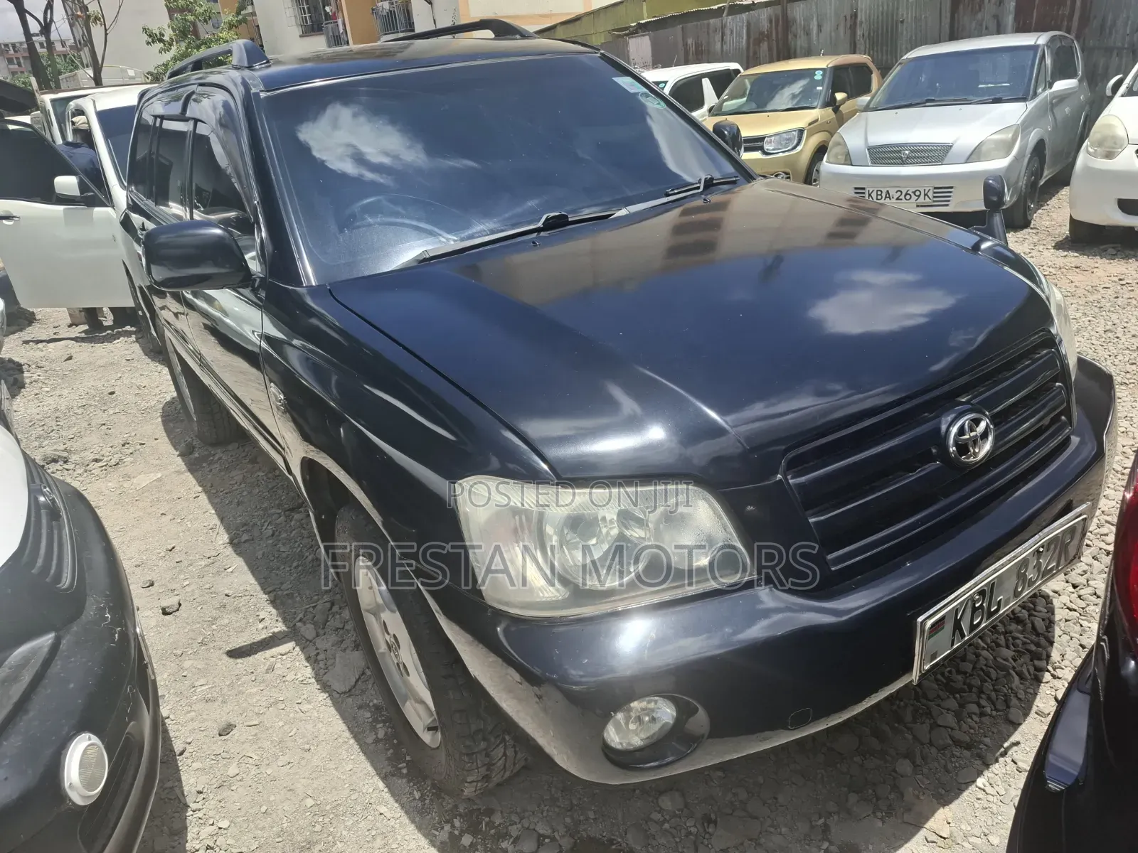 Toyota Kluger 2002 Black
