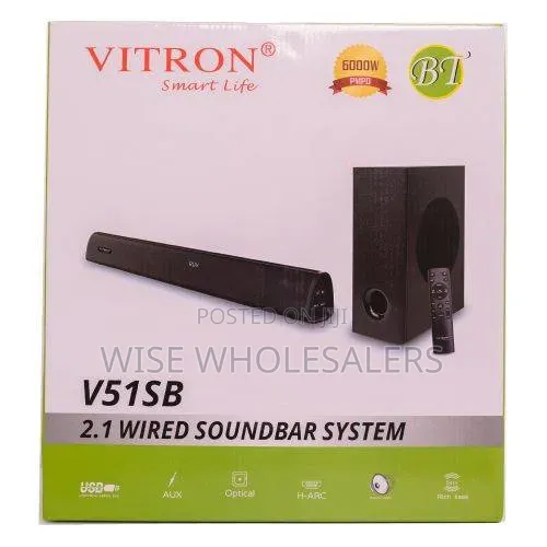 Vitron V20SB Soundbar With Bluetooth and Remote Control