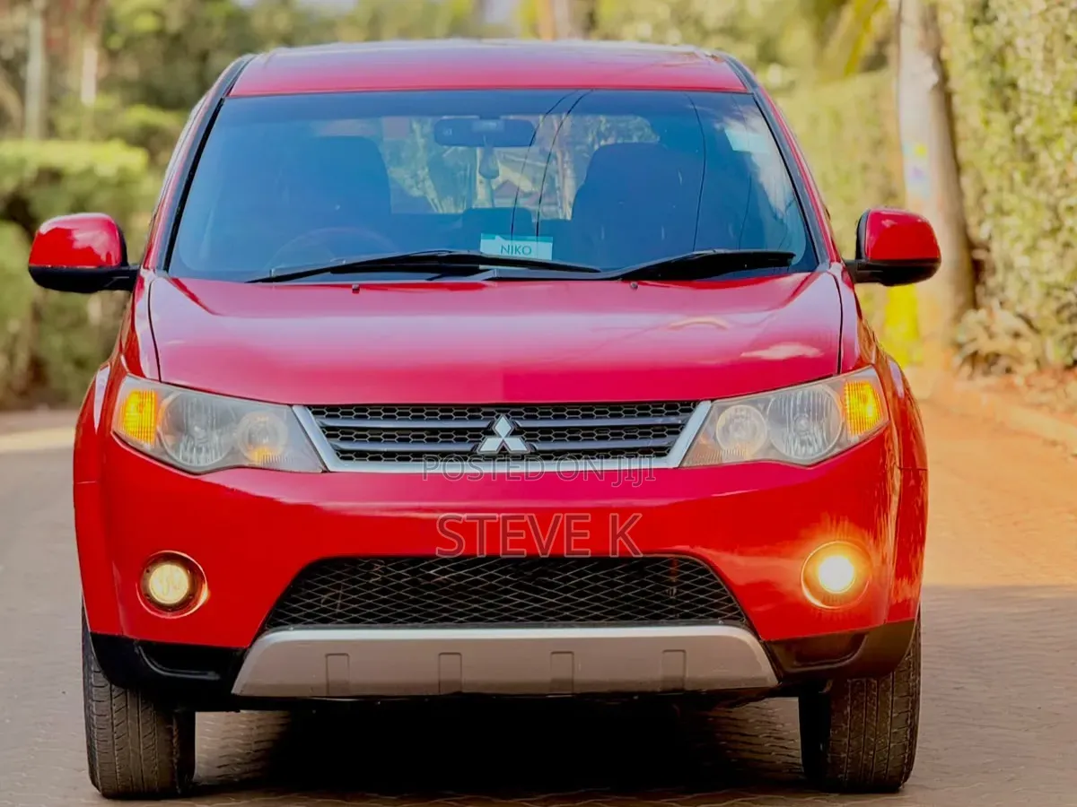 Mitsubishi Outlander 2007 Red
