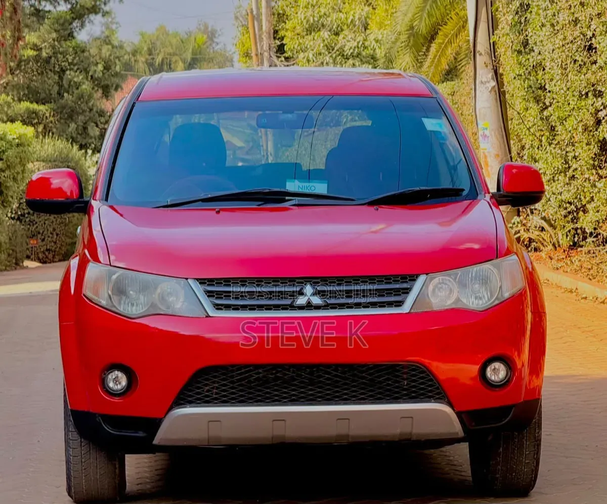 Mitsubishi Outlander 2007 Red