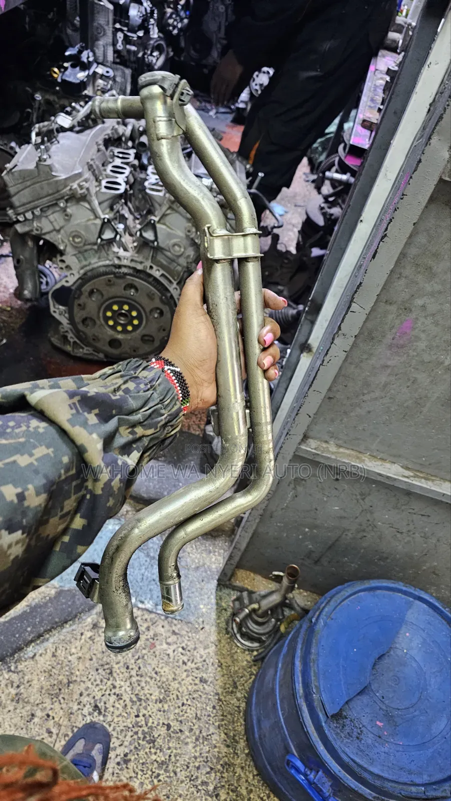 4GR Coolant Pipe for Toyota MarkX,Crown