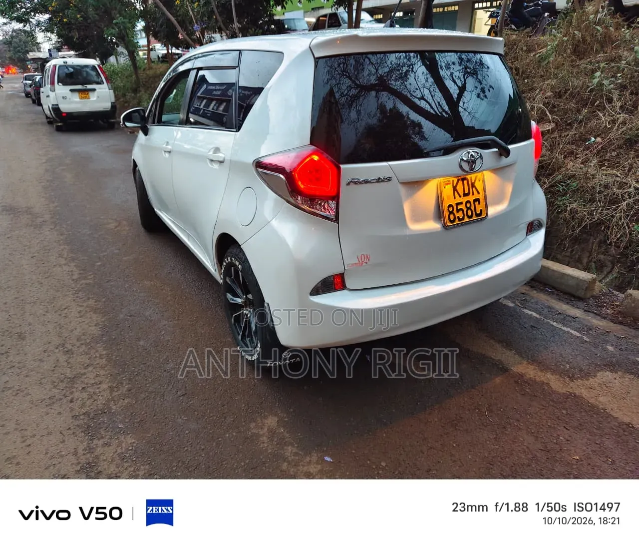 Toyota Ractis 1.5 FWD 2016 White