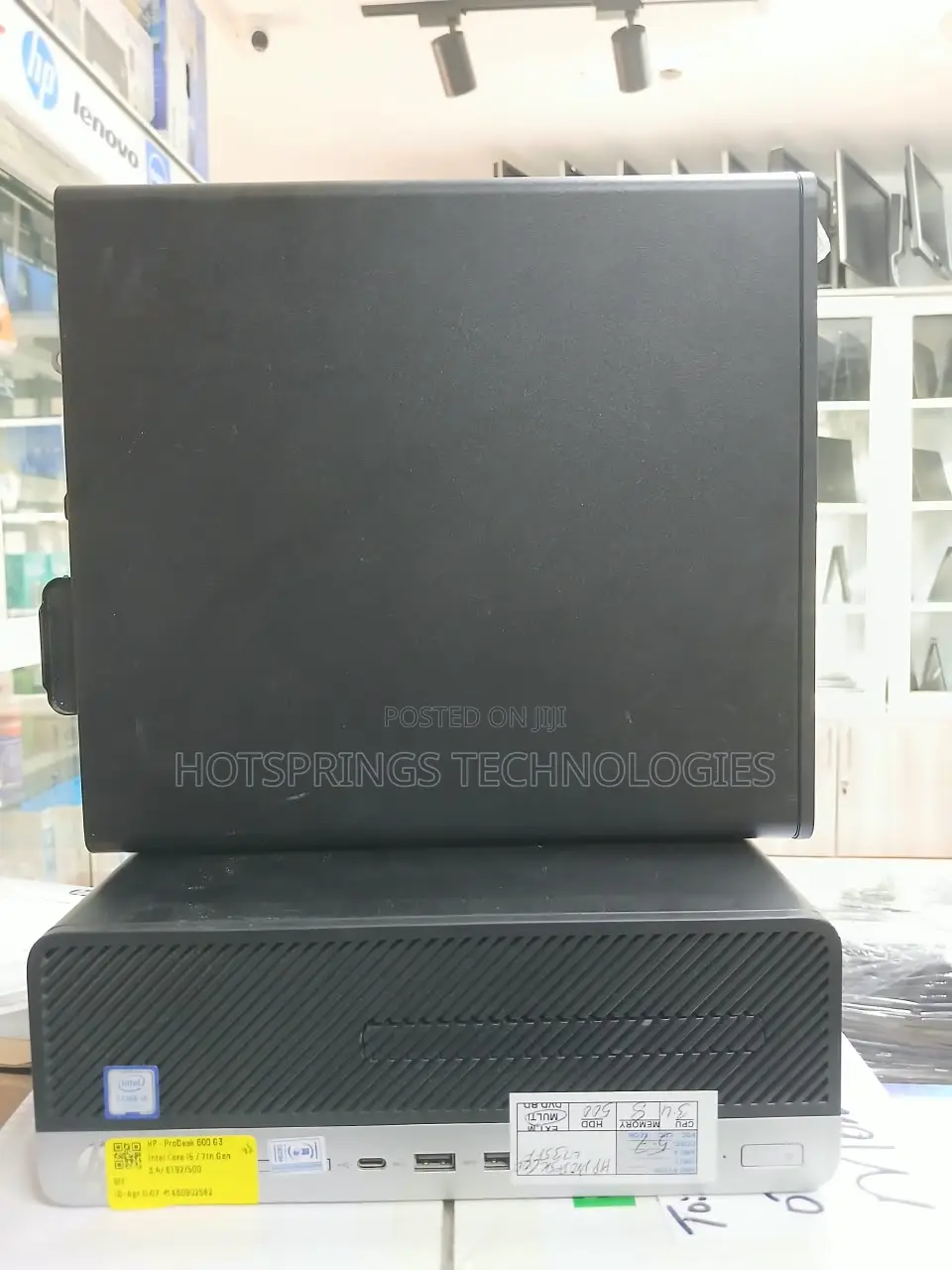 Desktop Computer HP ProOne 600 G3 8GB Intel Core i5 HDD 500GB