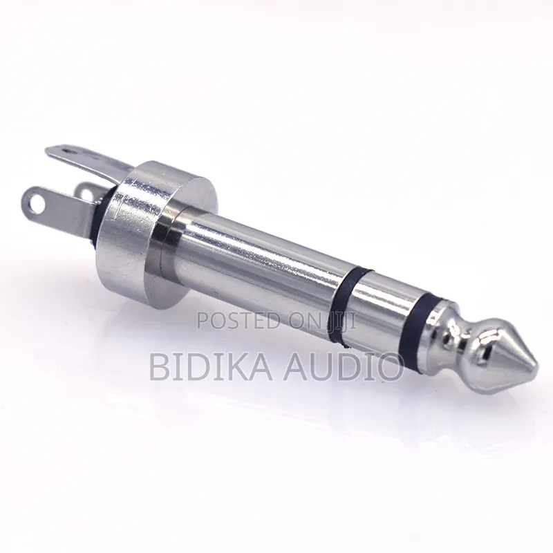 6.35mm Mono Audio Speaker Connector Plugs for Soldering