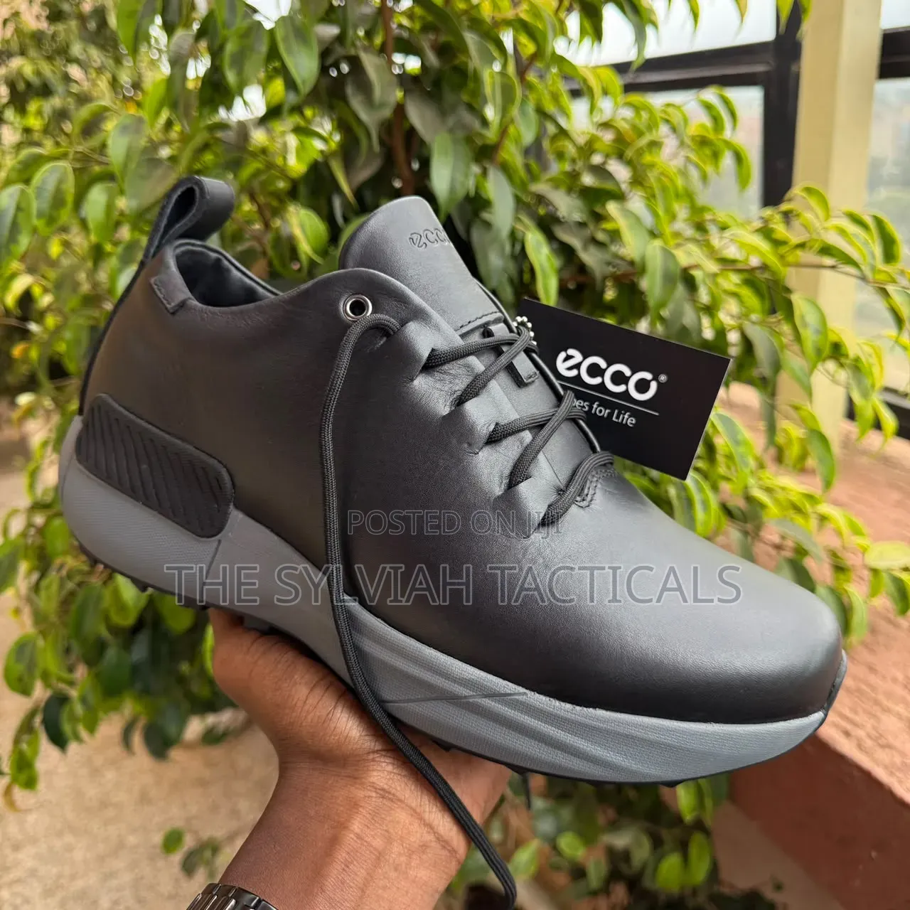 Original Smart Casual Semi Official Leather Men's Ecco Shoes