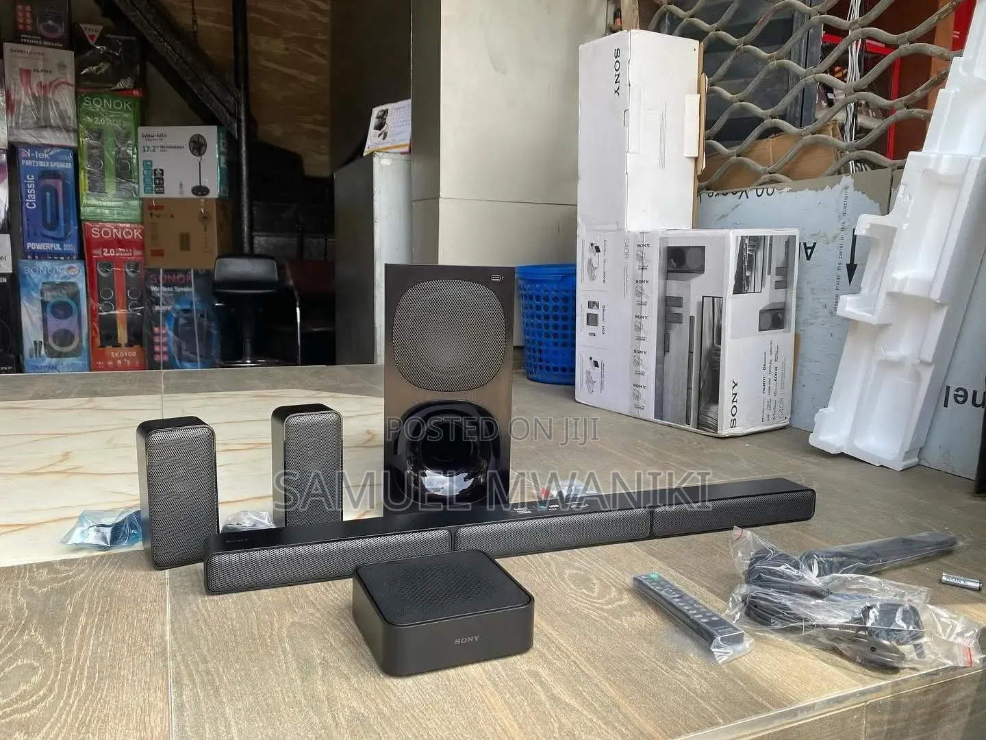 Sony Ht-S40r 5.1ch 600w Sound Bar Wireless Rear Speakers