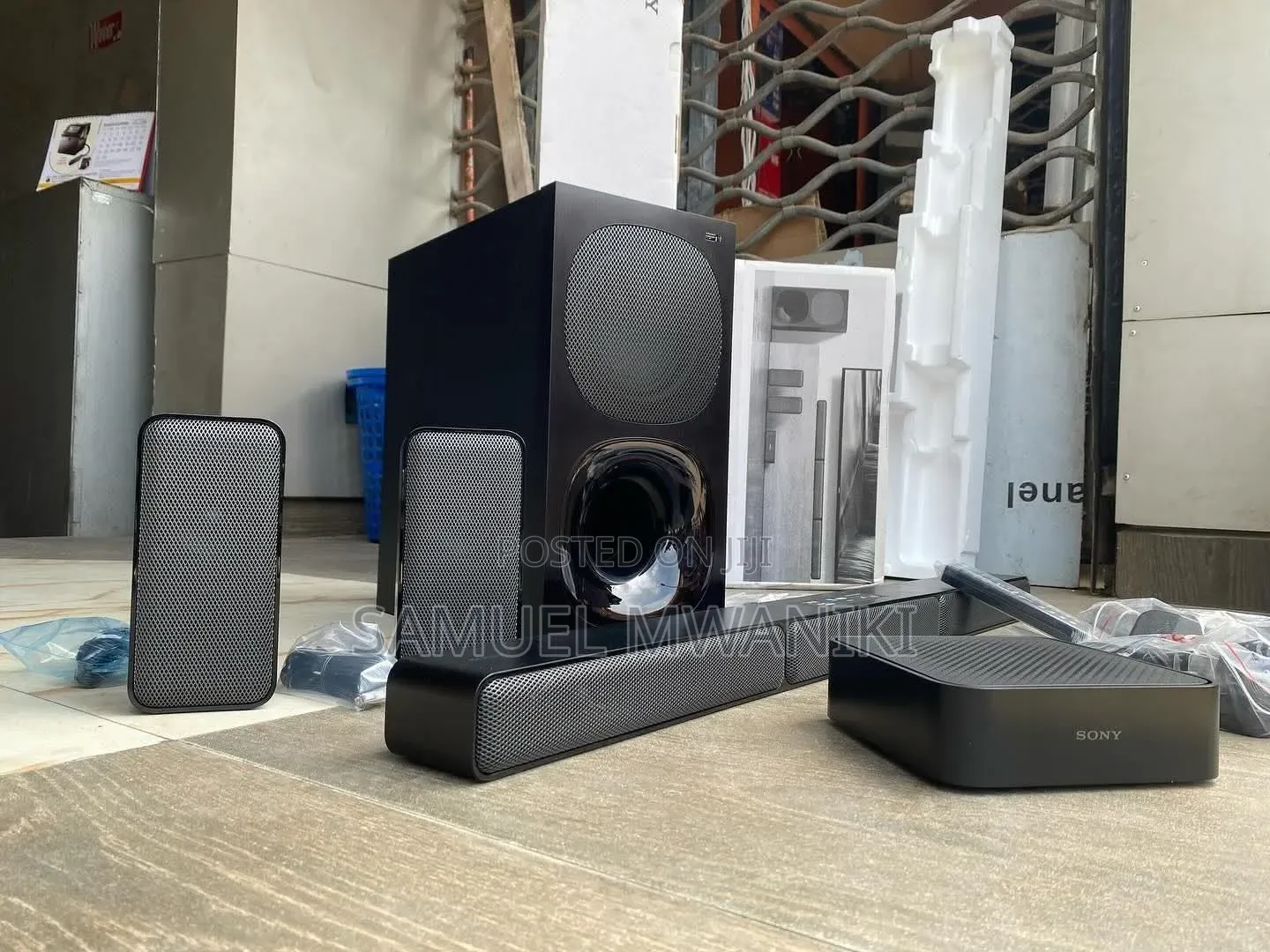 Sony Ht-S40r 5.1ch 600w Sound Bar Wireless Rear Speakers