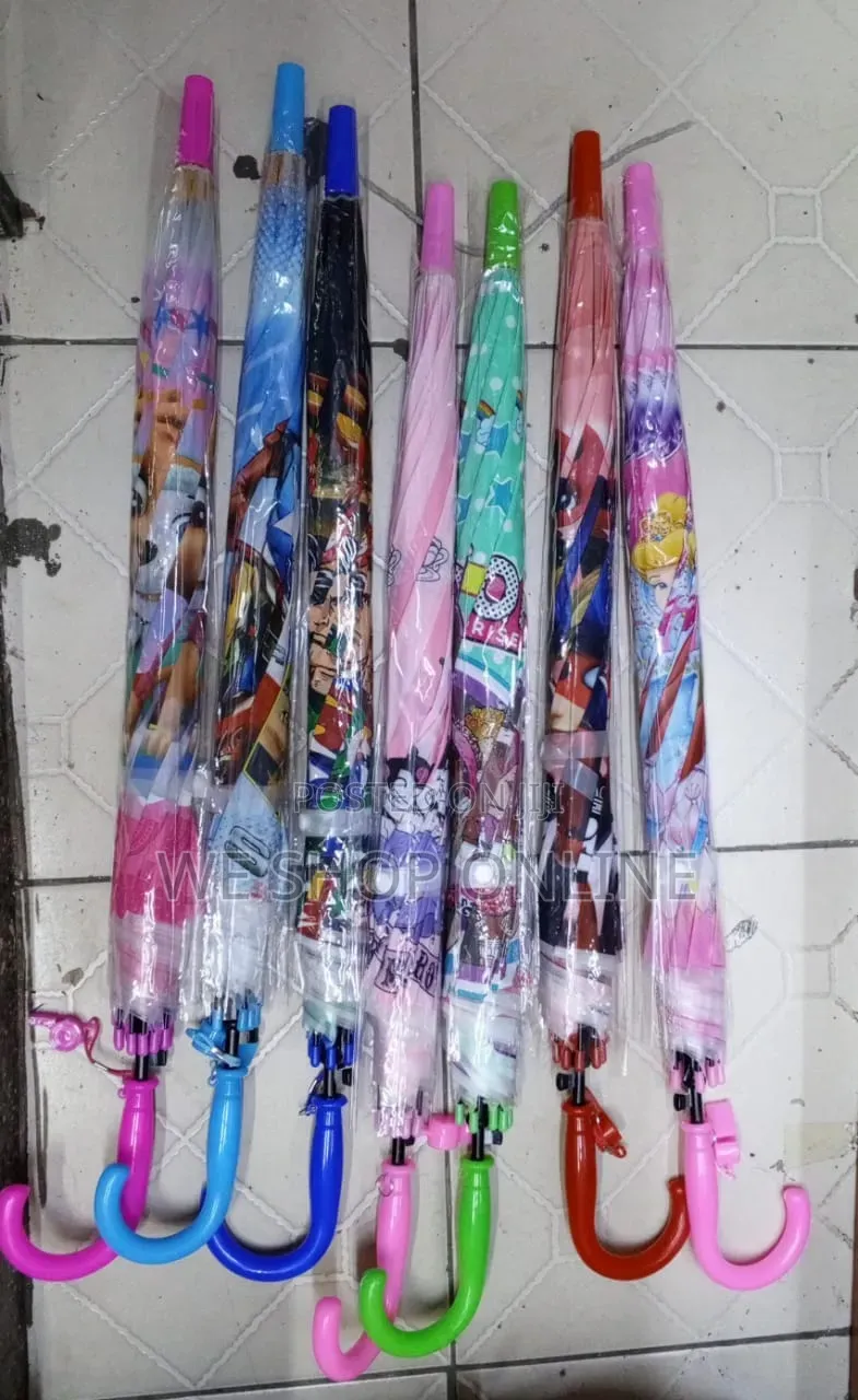 Cartoon Themed Kids Umbrella