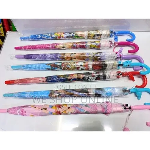 Cartoon Themed Kids Umbrella
