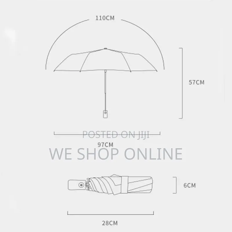Anti-Uv Automatic Black Coating Sunscreen Bear Umbrella