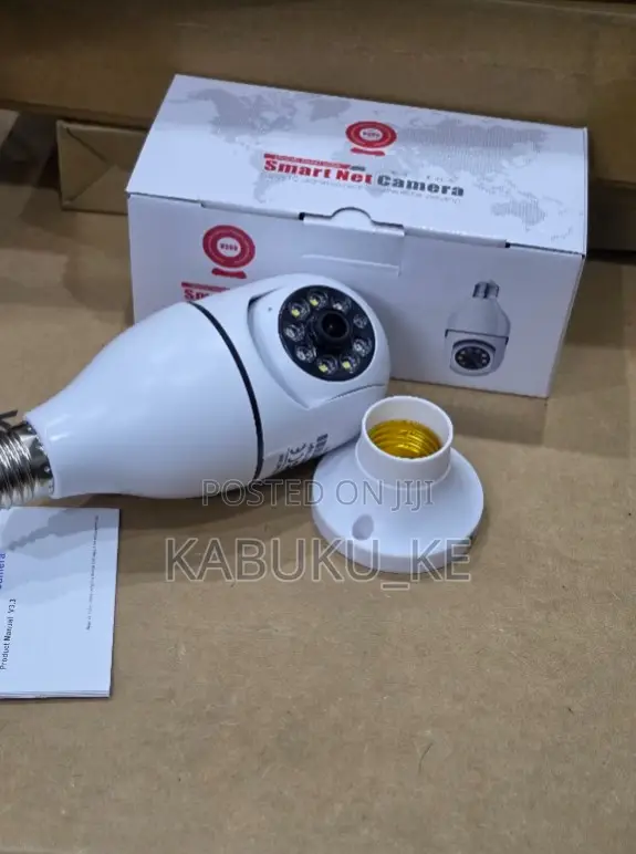 V380 Wireless CCTV Bulb PTZ Camera