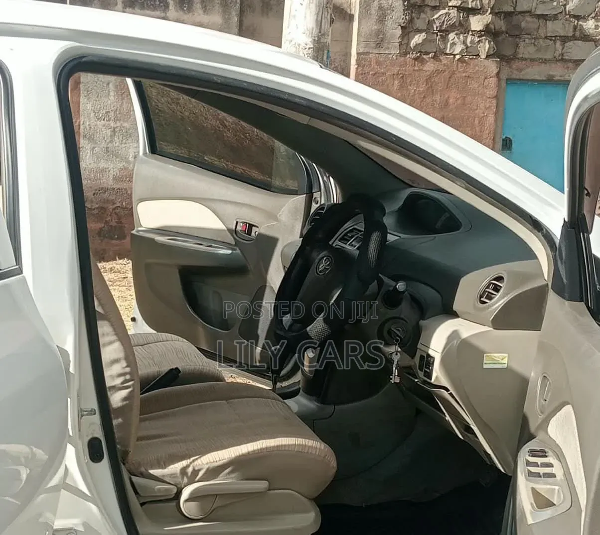 Toyota Belta 2012 White