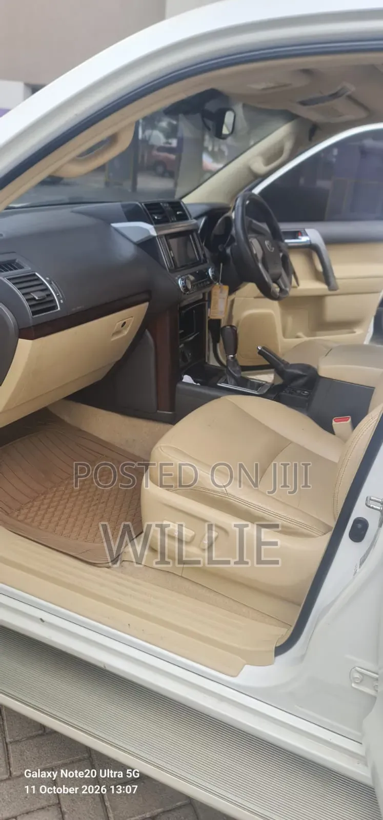 Toyota Land Cruiser Prado 2016 White